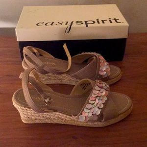 Strappy Wedge Sandal